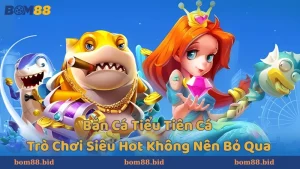 Bắn cá tiểu tiên cá có giao diện hiện đại